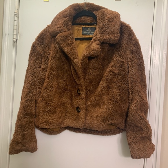 Free People Jackets & Blazers - Free People Mena Faux Fur Jacket